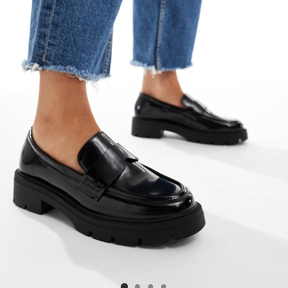 ASOS Black Loafers